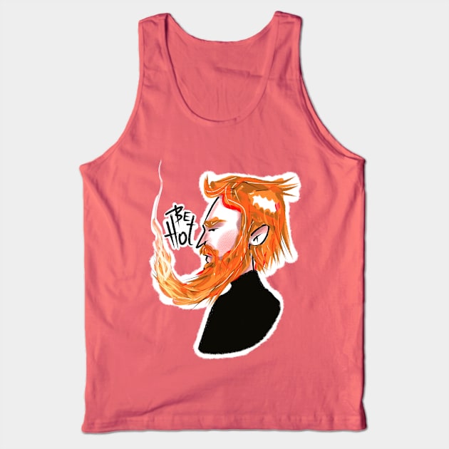 redhead bearded man. be hot Tank Top by barbasantara